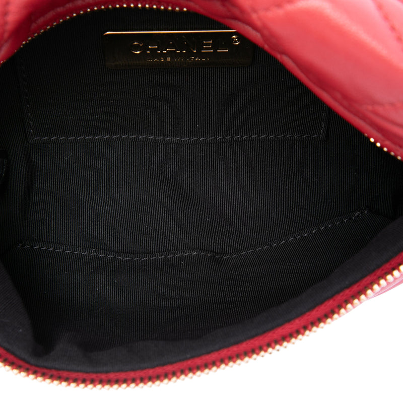 CC Quilted Lambskin Belt Bag - Image 4