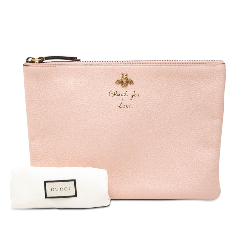 Leather Blind For Love Clutch - Image 8