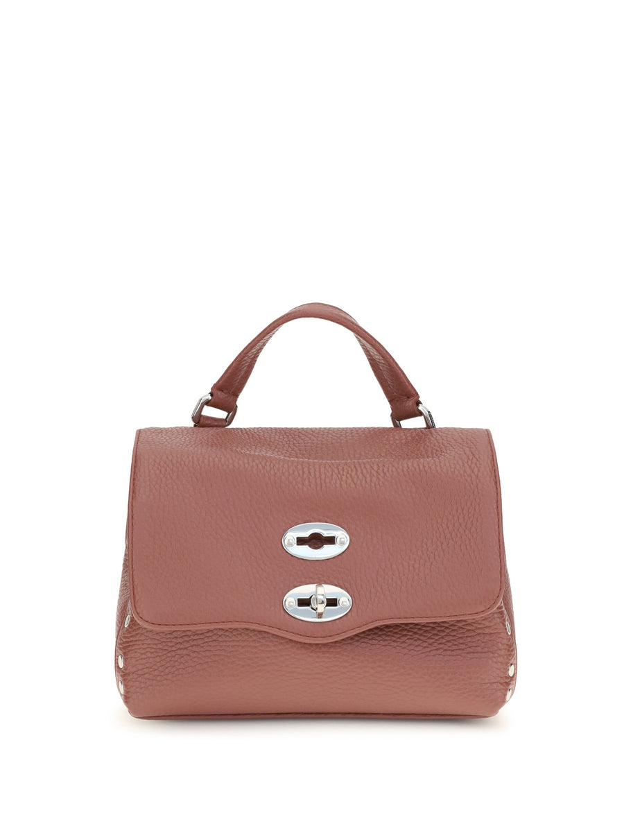 Zanellato Baby Postina Daily Top Handle Bag — Red Calf Leather Bos Taurus