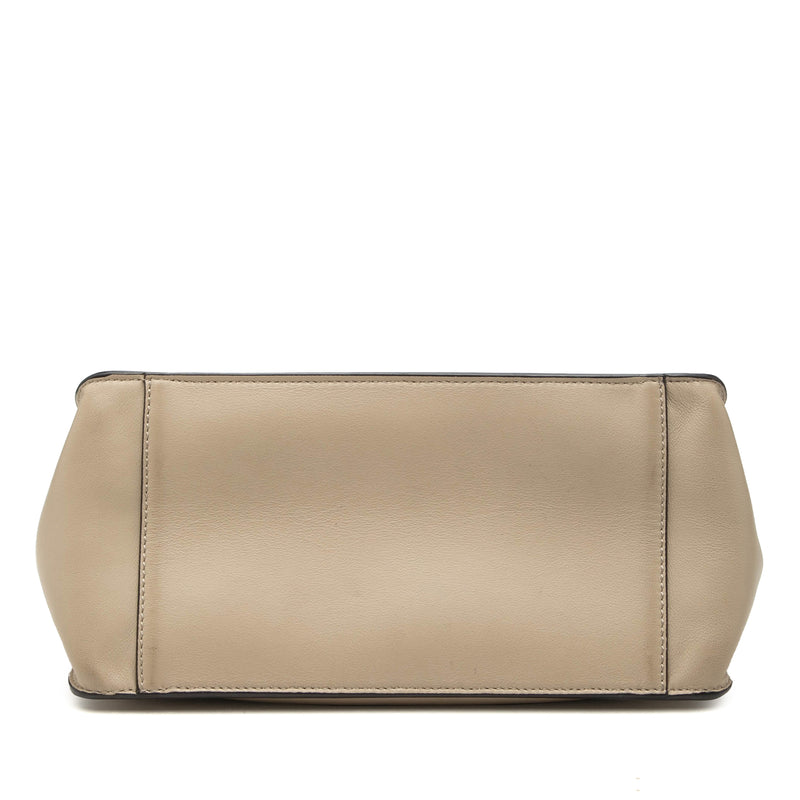 Vitello Grace and Suede Flip Satchel - Image 3