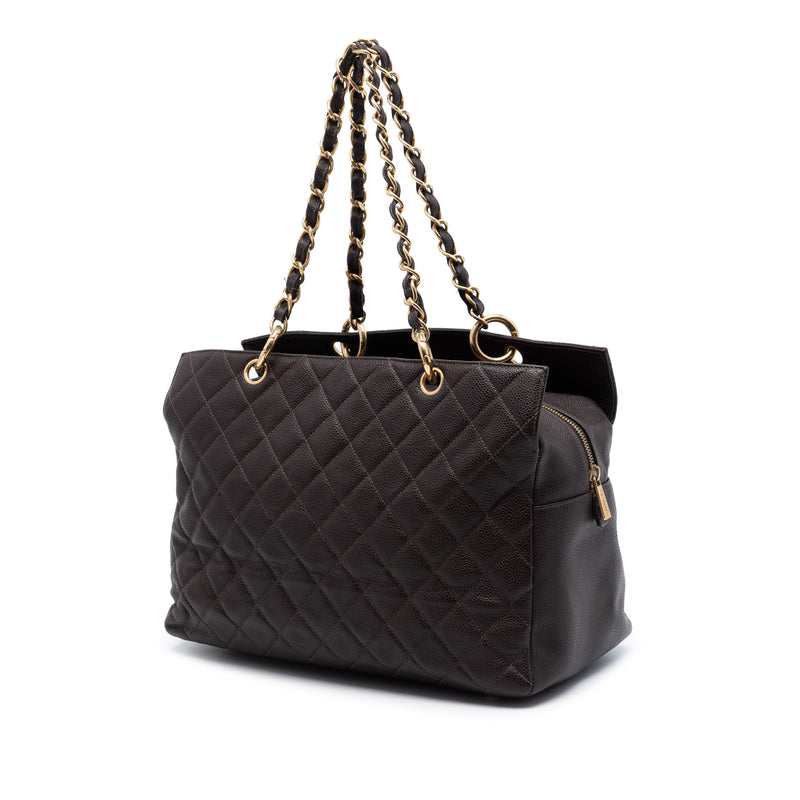 Grand CC Caviar Timeless Tote - Image 2