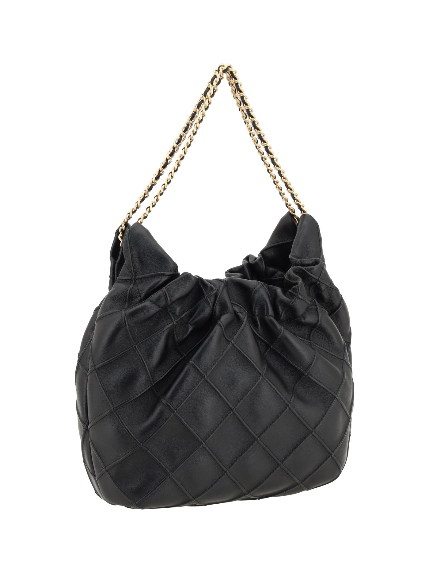 Tory Burch Hobo Bag — Black Calf Leather