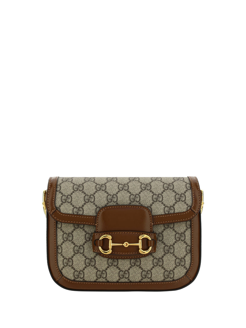 Gucci Shoulder Bag — Brown Polyurethane