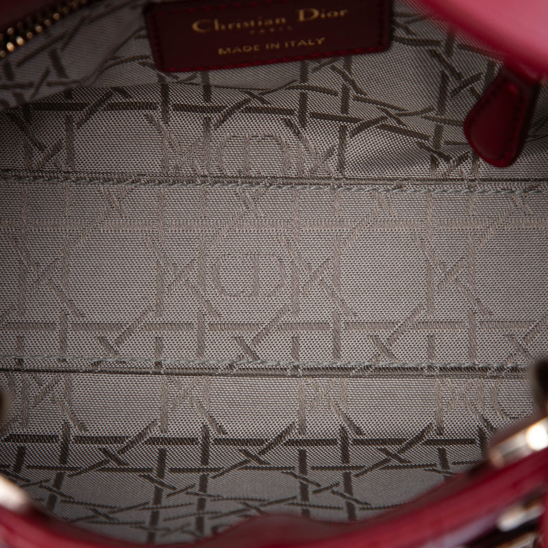 Mini Lambskin Cannage Lady Dior - Image 4