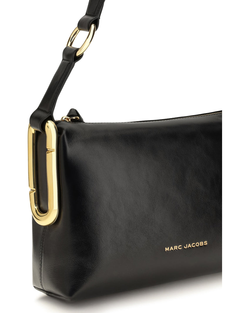 Marc Jacobs The Juliette Shoulder Bag — Black Calf Leather Bos Taurus