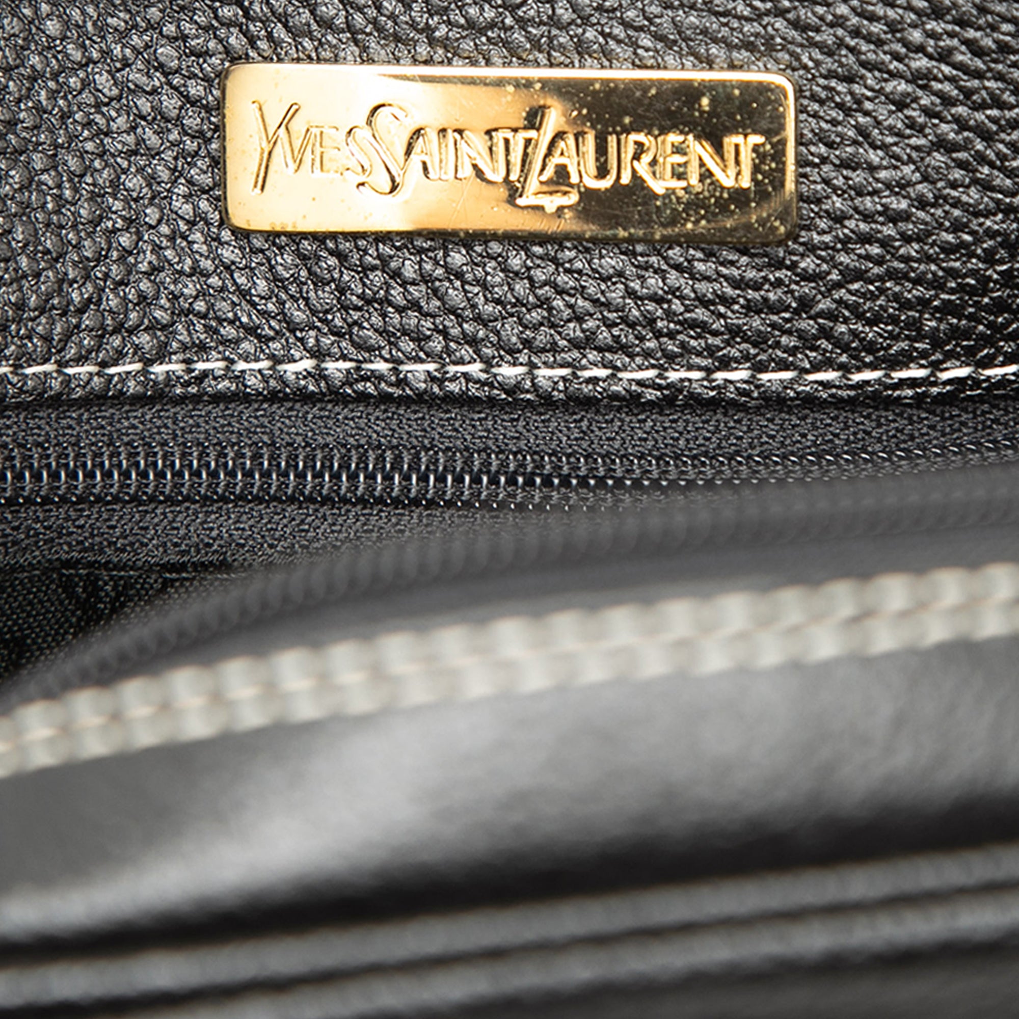 Leather Monogram Crossbody - Image 5