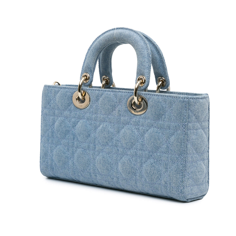 Medium Denim Cannage Lady D Joy - Image 2