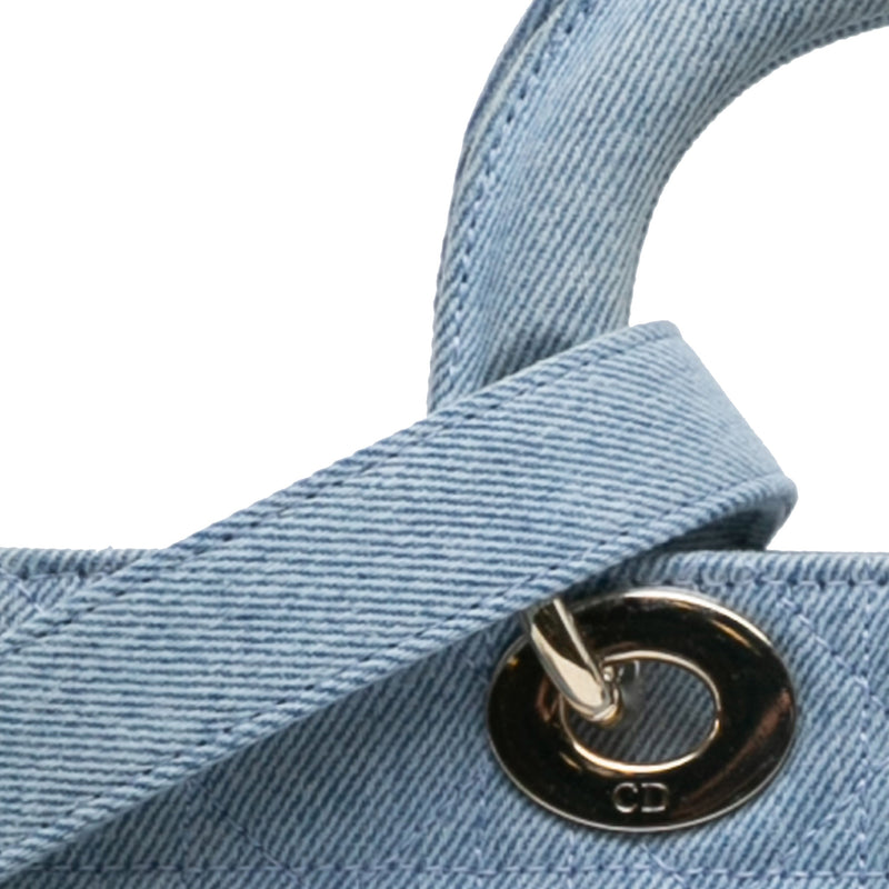 Medium Denim Cannage Lady D Joy - Image 7