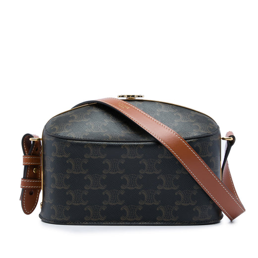Triomphe Coated Canvas Lunch Box Bag - Image 1