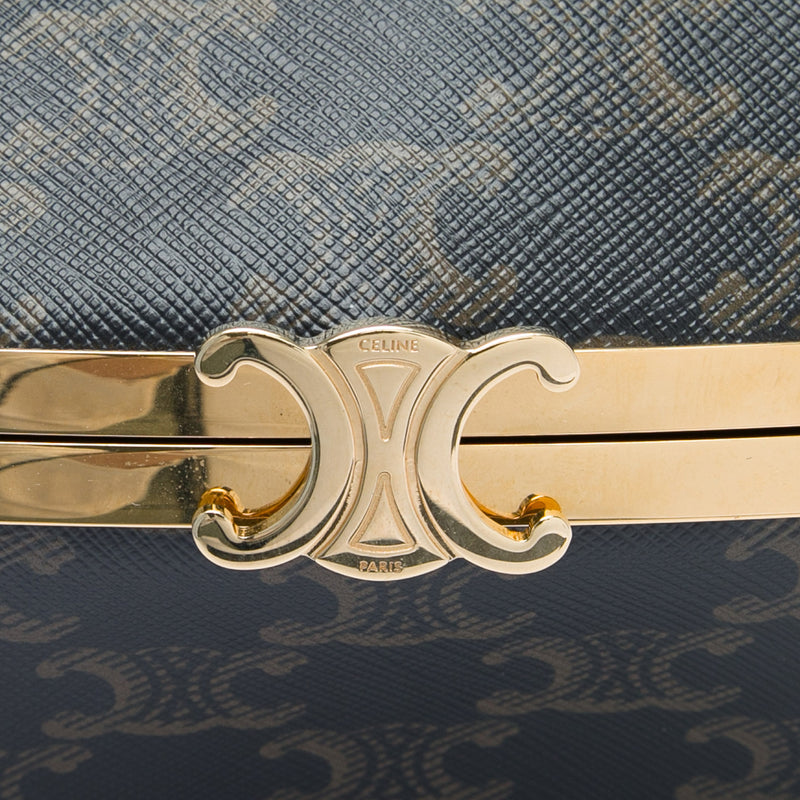 Triomphe Coated Canvas Lunch Box Bag - Image 5