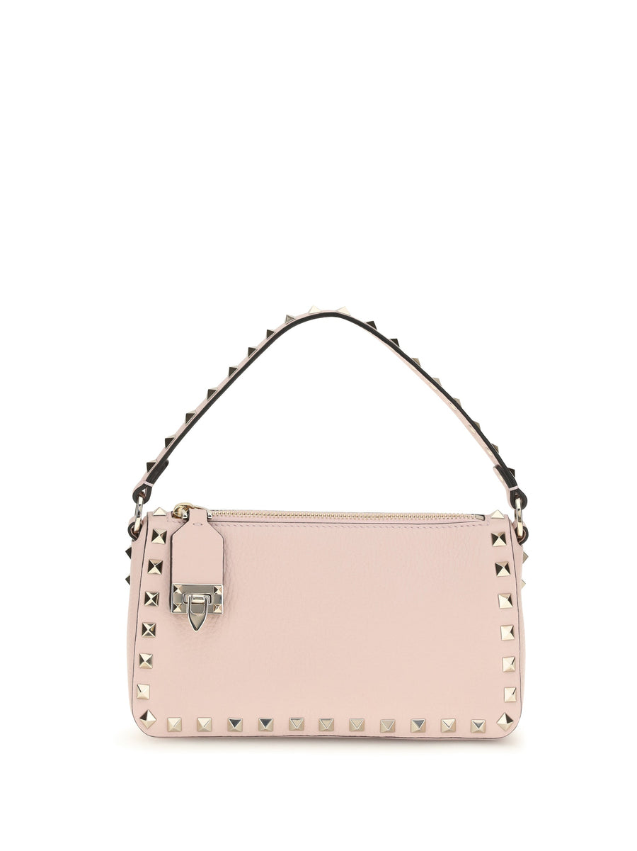 Valentino Garavani Shoulder Bag — Pink Calf Leather