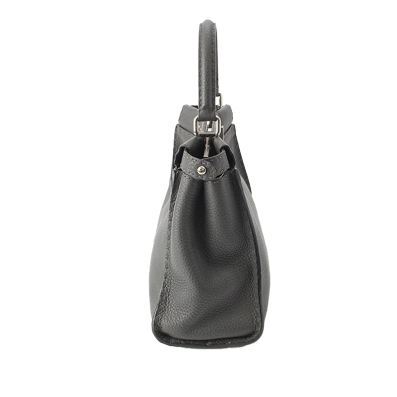 Medium Leather Selleria Peekaboo Iconic Satchel - Image 4