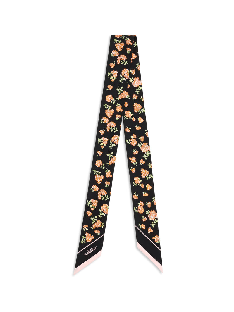 Valentino Garavani Scarf — Black Silk Scarfs