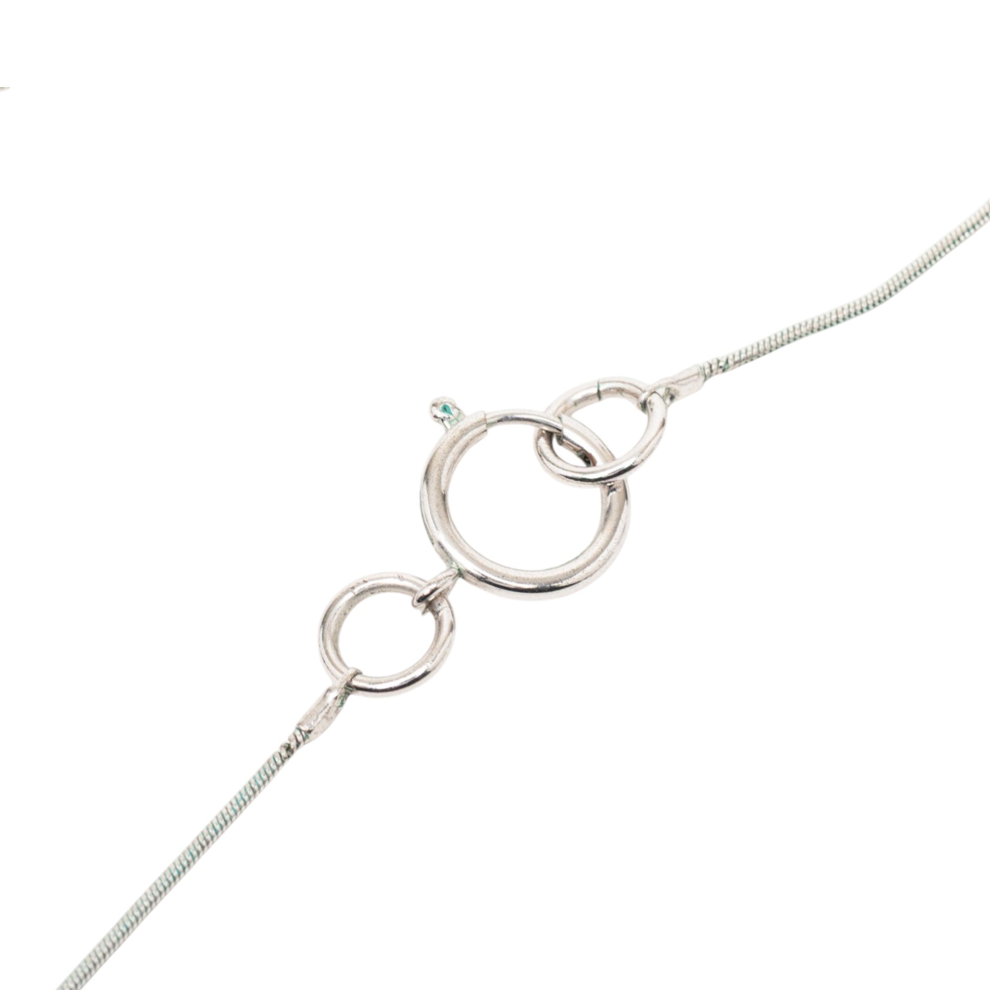 Silver Plated Mademoiselle Pendant Necklace - Image 4