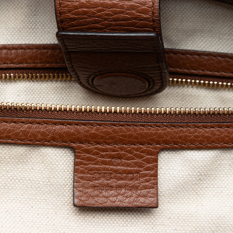 Medium GG Denim Ophidia Tote - Image 5