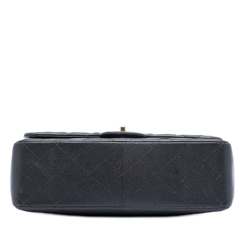 Jumbo Classic Caviar Double Flap - Image 3