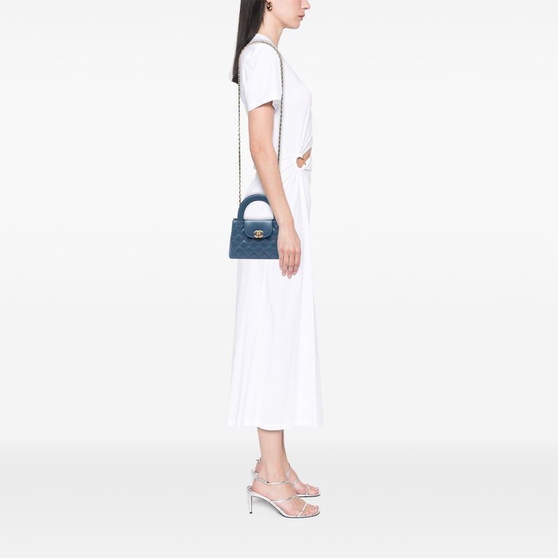 Nano Aged Calfskin Kelly Shopper Bag - Image 5