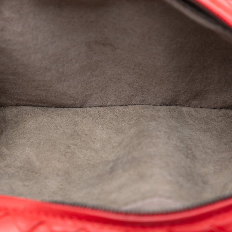 Mini Nappa Intrecciato Expandable Chain Flap Crossbody - Image 4