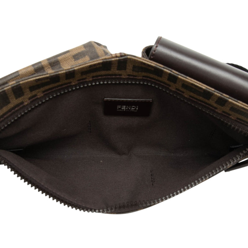 Zucca Canvas Double Pocket Belt Bag - Image 4
