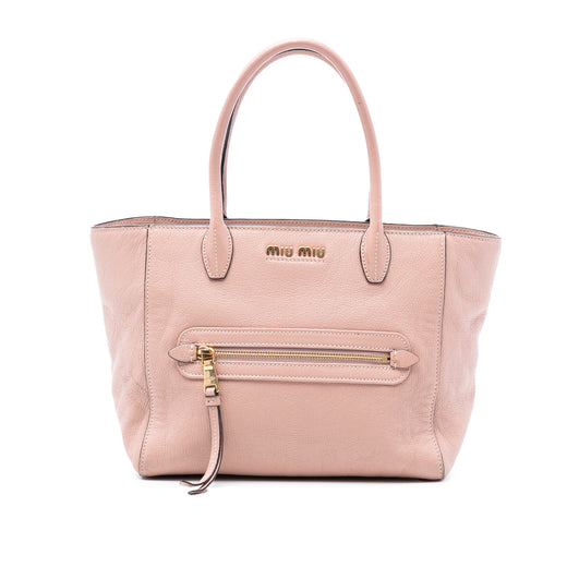 Goatskin Madras Front Pocket Satchel - Image 1