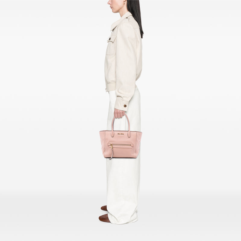Goatskin Madras Front Pocket Satchel - Image 6