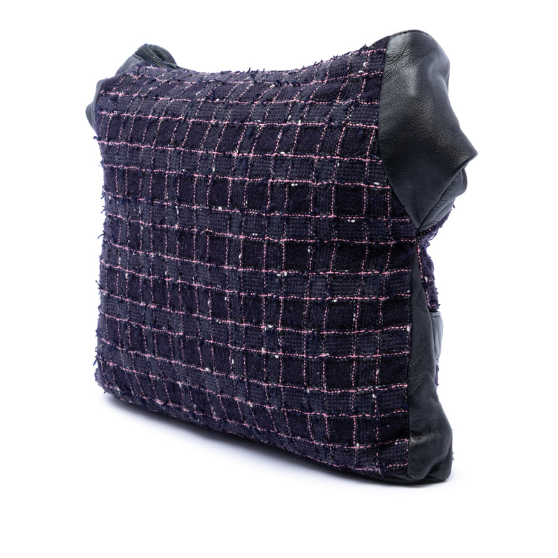 Medium Tweed and Lambskin Girl Bag - Image 2
