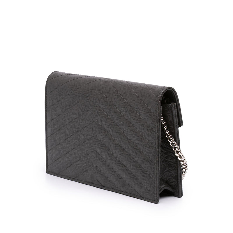 Grain De Poudre Chevron Cassandre Envelope Chain Wallet - Image 2