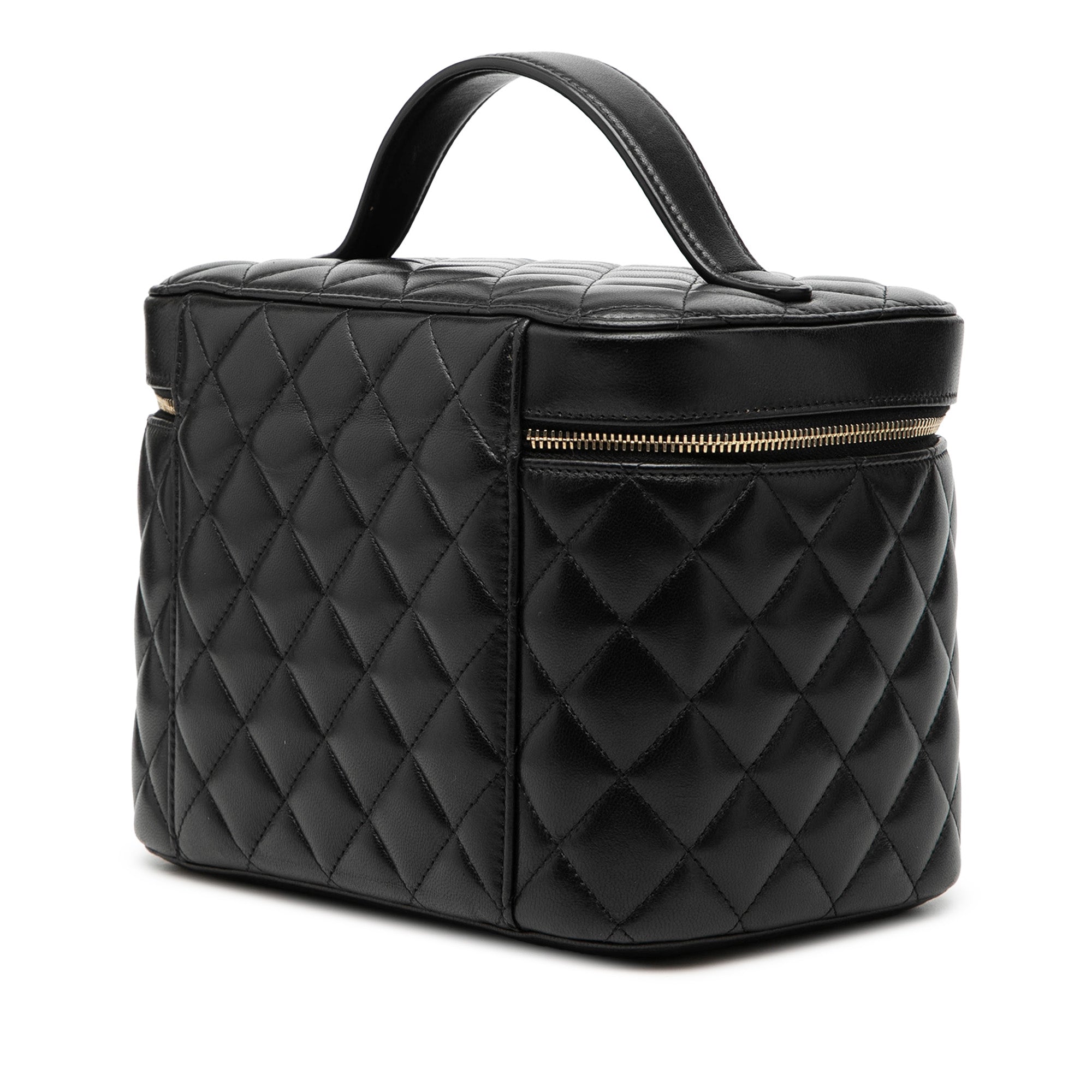 CC Quilted Lambskin Vanity Bag - Image 2