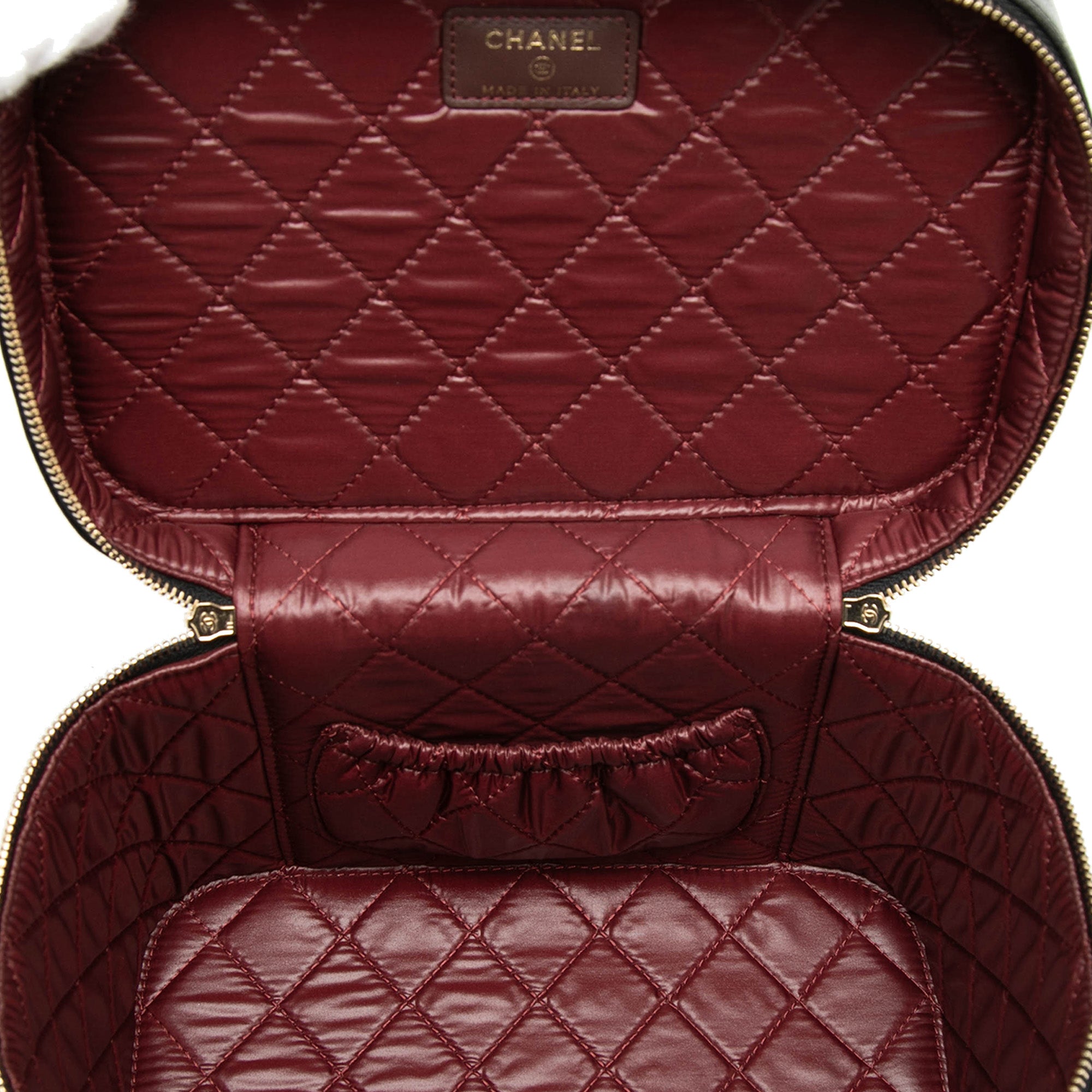 CC Quilted Lambskin Vanity Bag - Image 4