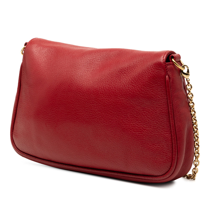 Leather Fendista Pochette Crossbody - Image 2