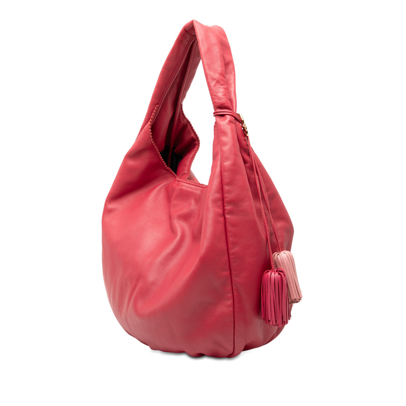 Nappa Anagram Tassel Hobo - Image 2