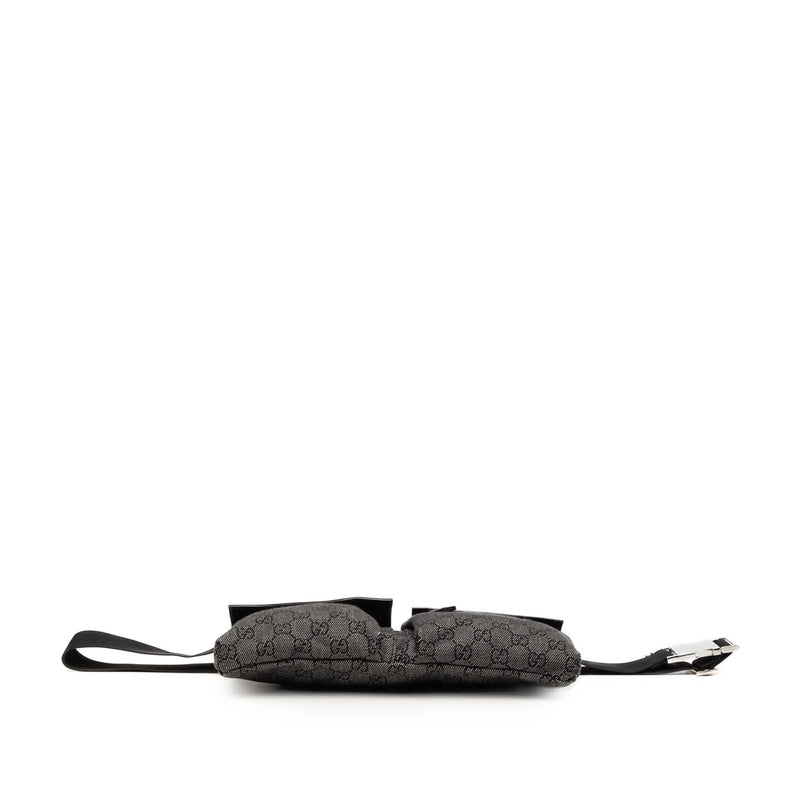 GG Denim Double Pocket Belt Bag - Image 3