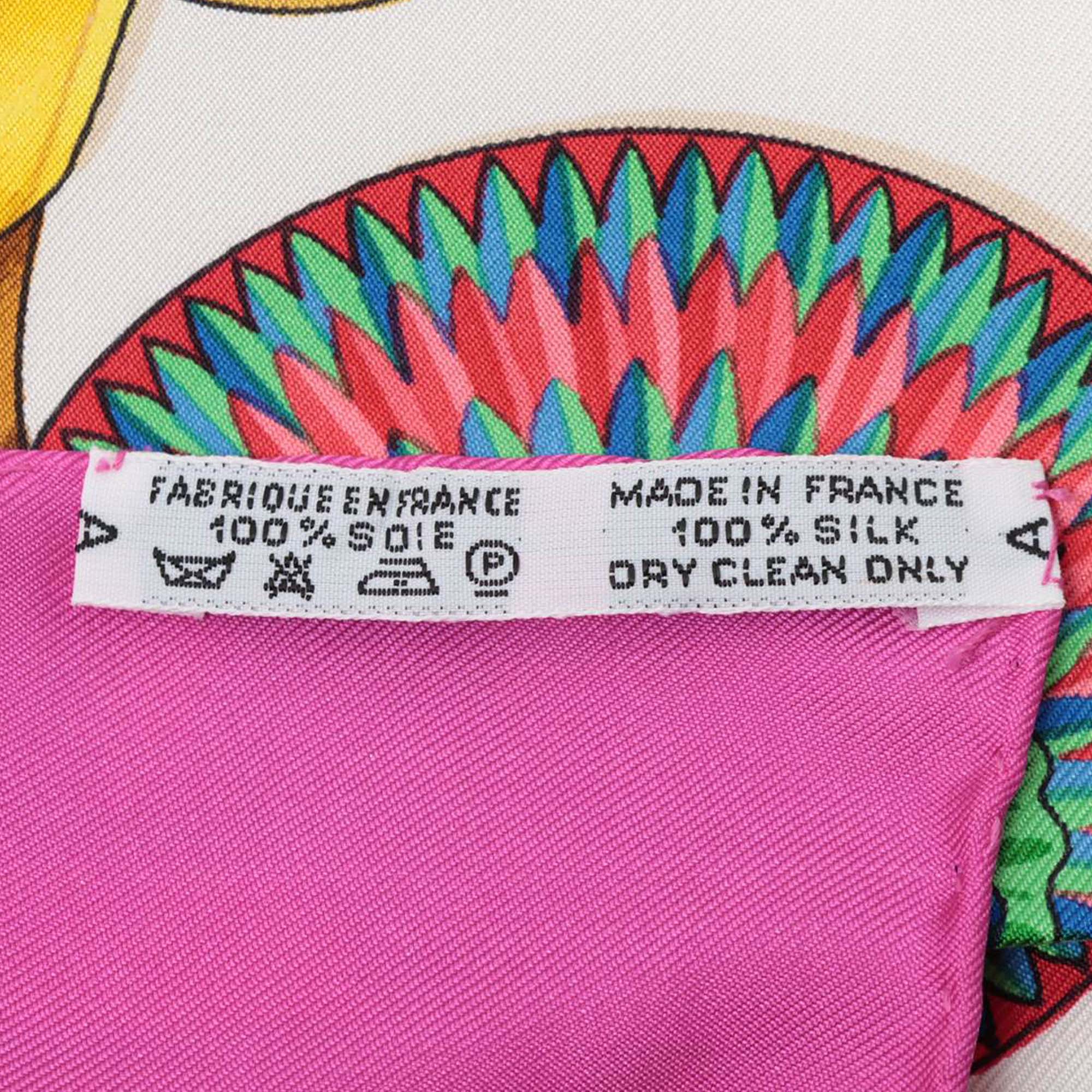 Les Rubans du Cheval Silk Scarf 90 - Image 5