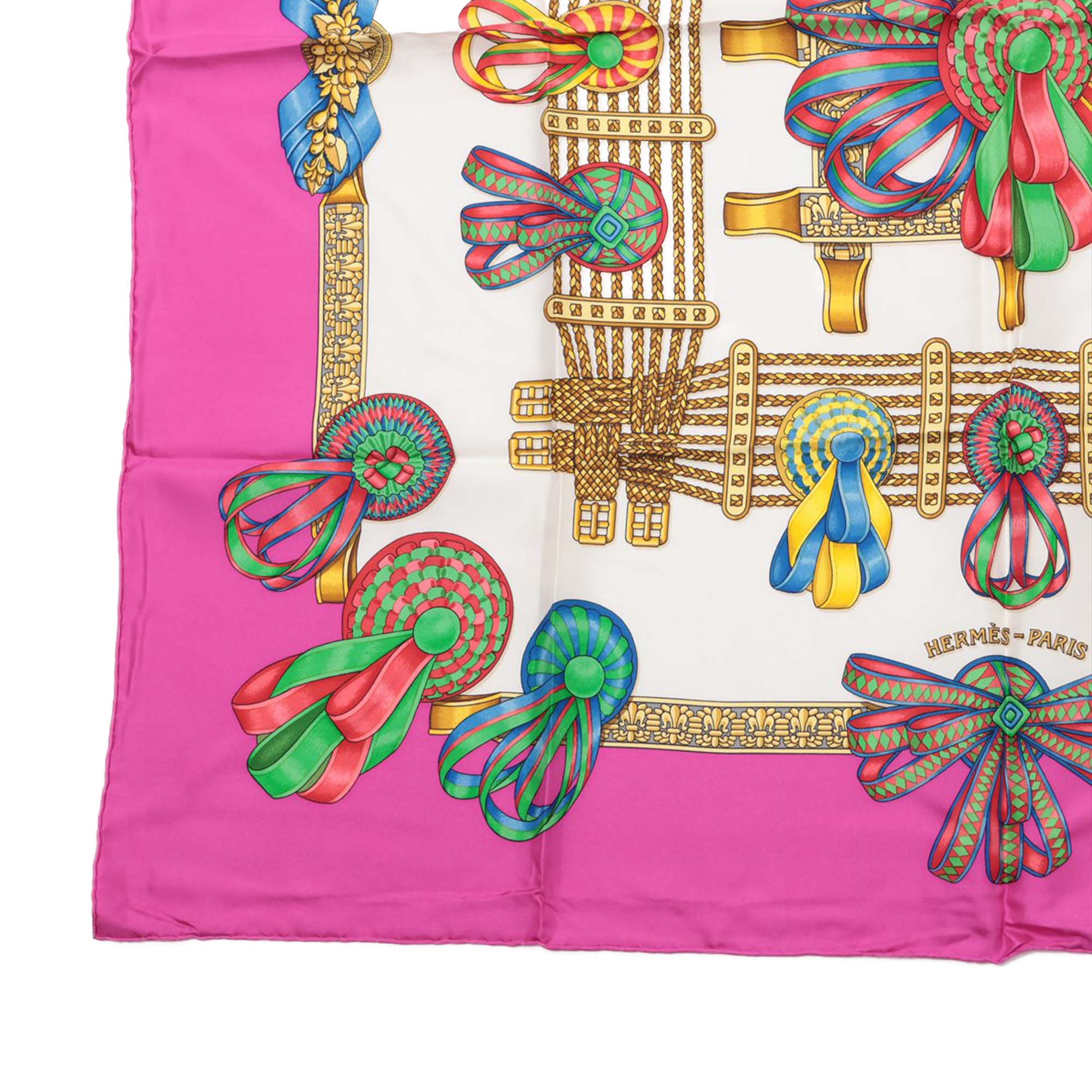 Les Rubans du Cheval Silk Scarf 90 - Image 6