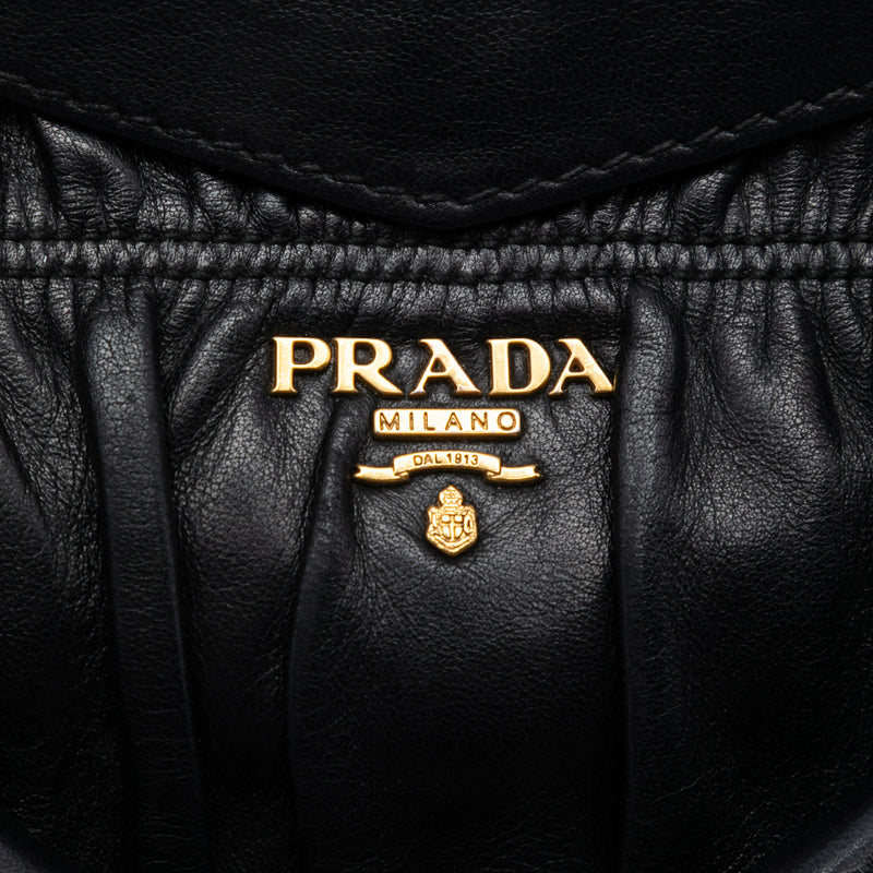 Nappa Gaufre Satchel - Image 5