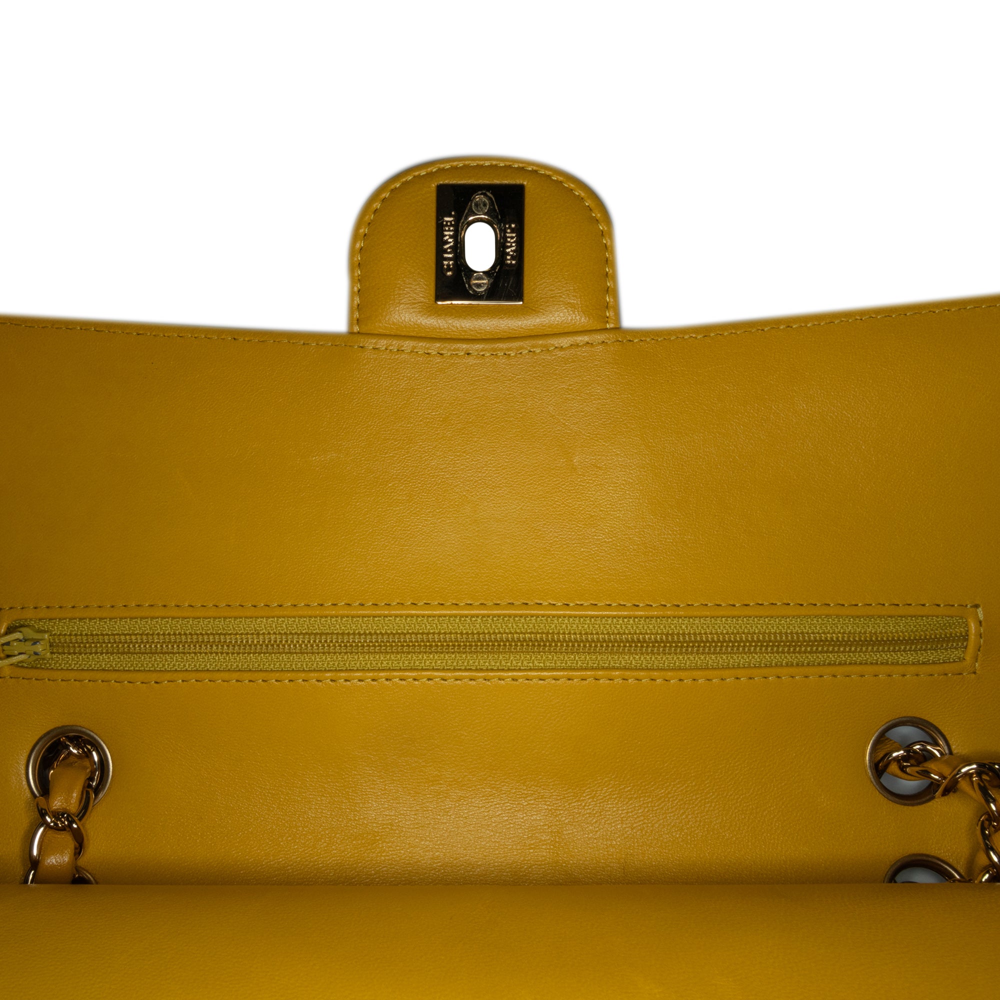 Medium Classic Chevron Lambskin Double Flap - Image 7