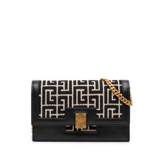 Mini Leather Trimmed Monogram Jacquard 1945 Heritage Crossbody - Image 1