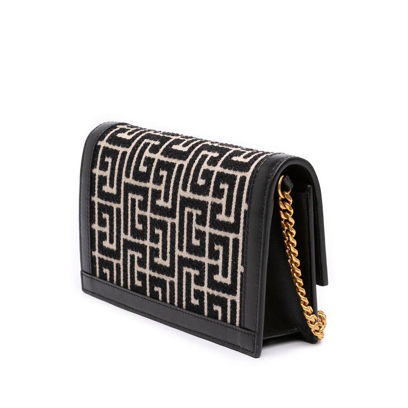 Mini Leather Trimmed Monogram Jacquard 1945 Heritage Crossbody - Image 2