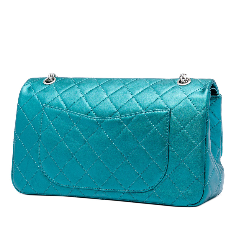 Quilted Metallic Calfskin Reissue 2.55 Flap 227 - Image 2