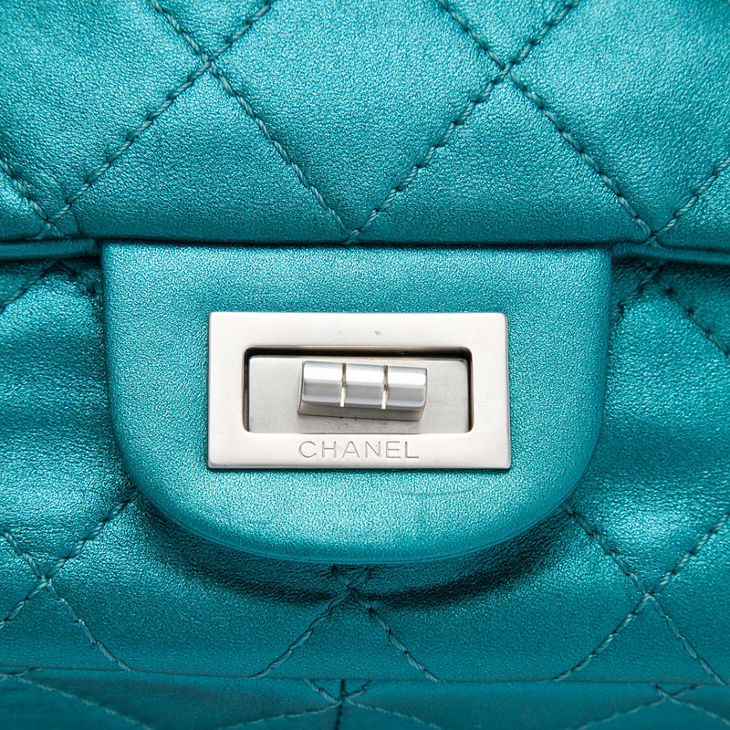 Quilted Metallic Calfskin Reissue 2.55 Flap 227 - Image 5