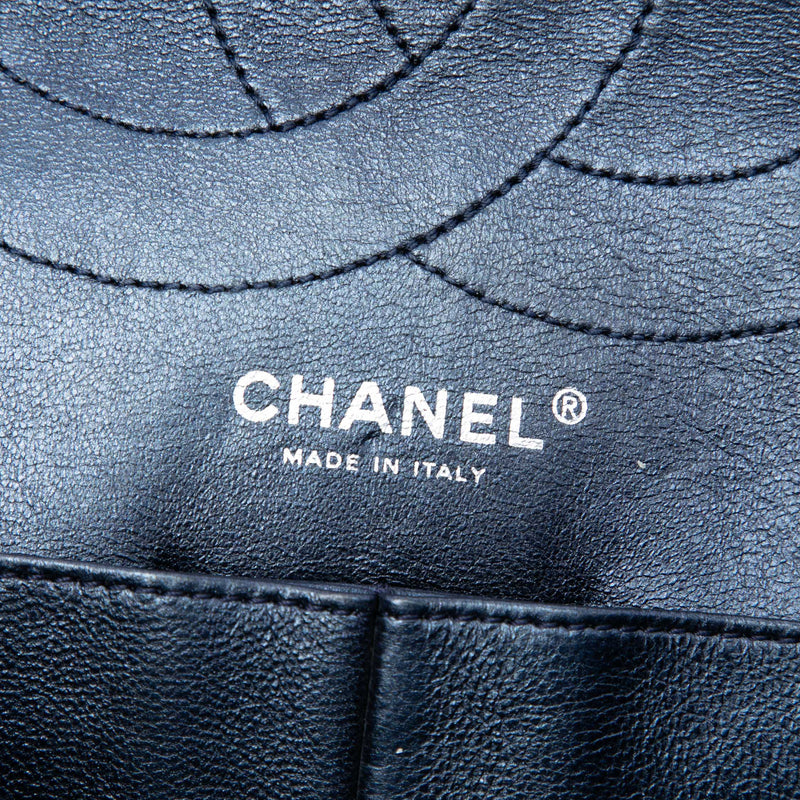 Quilted Metallic Aged Calfskin Reissue 2.55 Double Flap 227 - Image 5