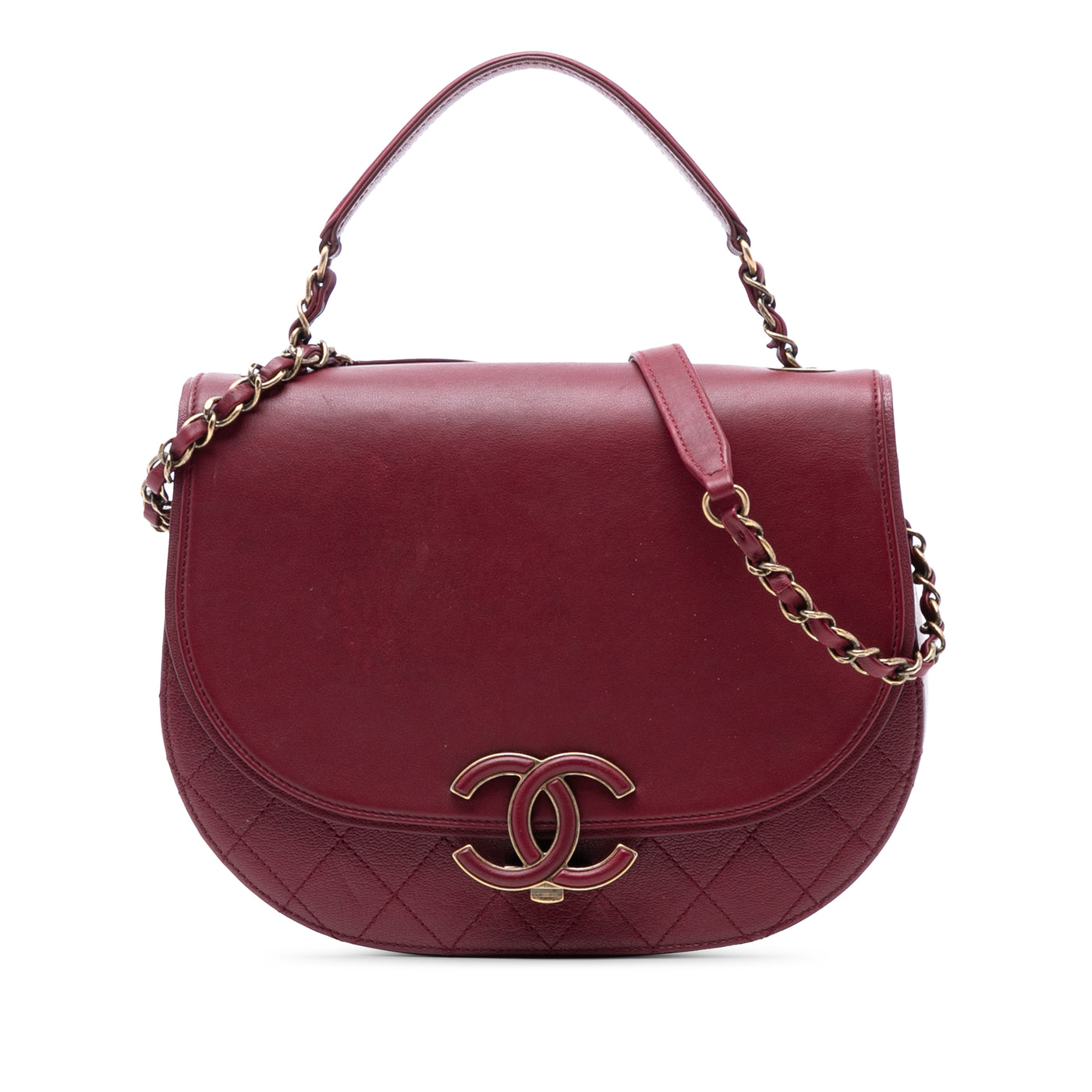 Medium Calfskin Coco Curve Flap - Image 1
