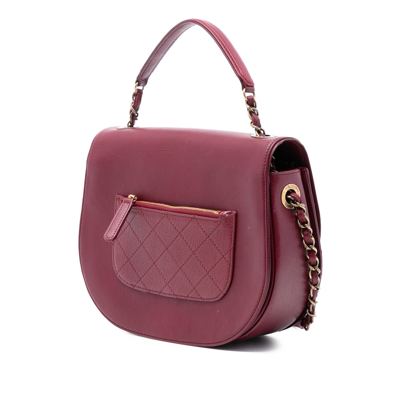 Medium Calfskin Coco Curve Flap - Image 2