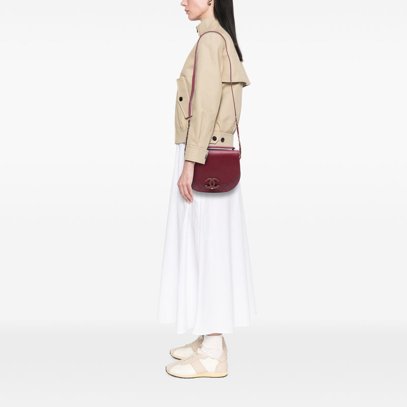 Medium Calfskin Coco Curve Flap - Image 7