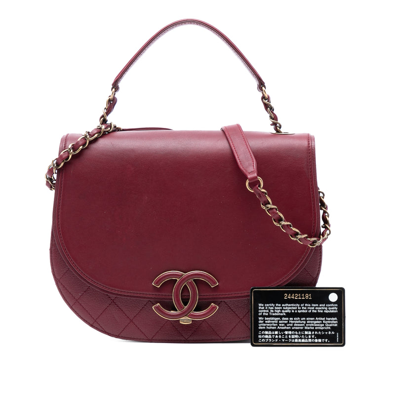 Medium Calfskin Coco Curve Flap - Image 8