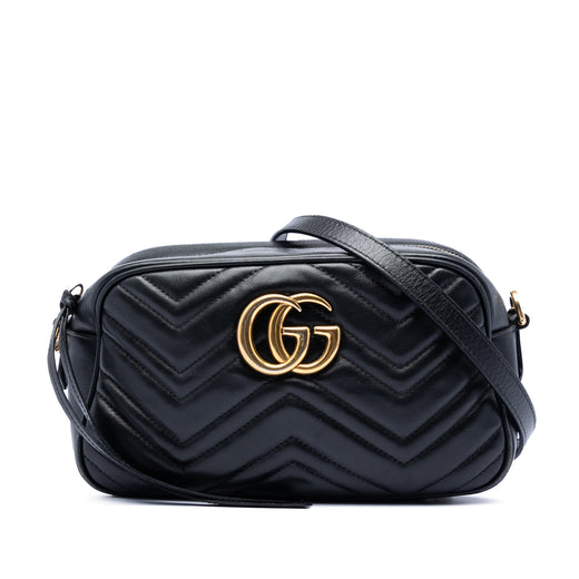 Small GG Marmont Matelasse Calfskin Crossbody - Image 1