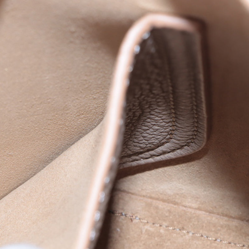 Mini Soft Grained Calfskin Pebble Bucket Bag - Image 7