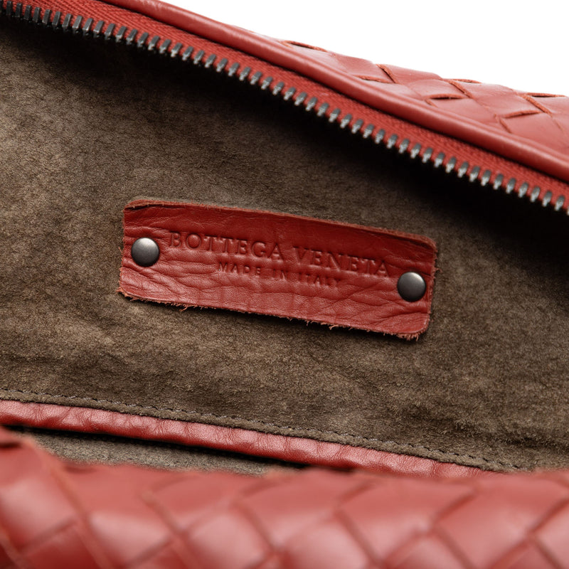 Nappa Intrecciato Boston Bag - Image 5