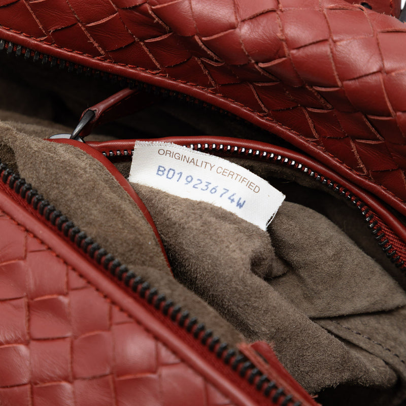 Nappa Intrecciato Boston Bag - Image 6