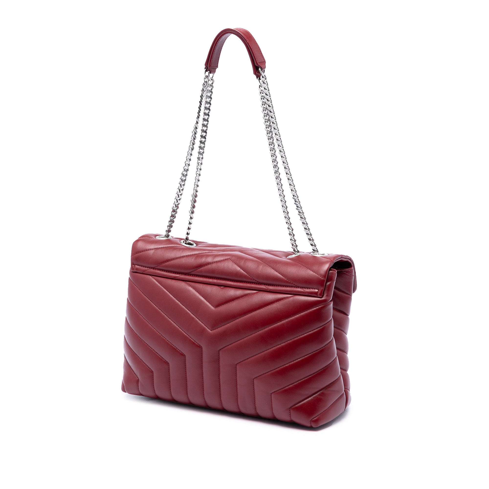 Medium Matelasse Calfskin Monogram LouLou Shoulder Bag - Image 2